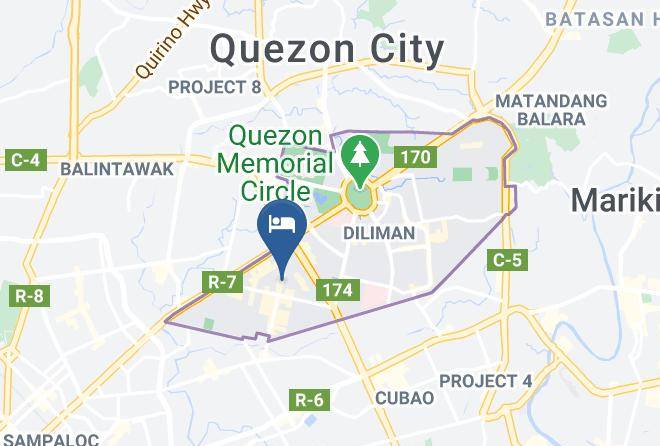 Hop Inn Hotel Tomas Morato Quezon City Map