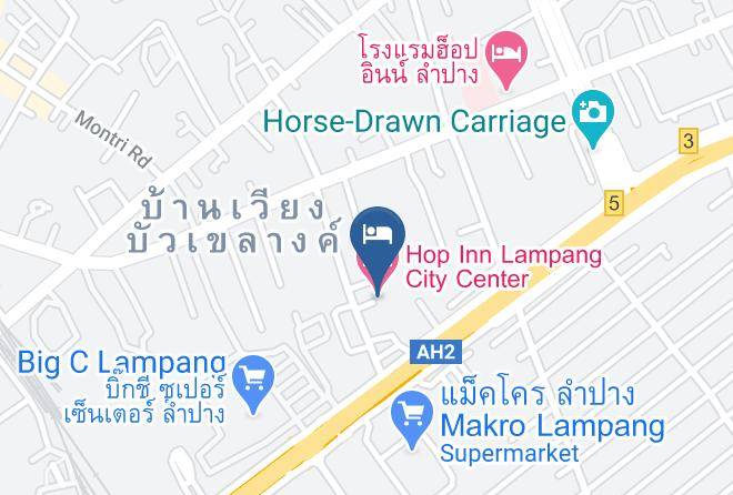Amphoe Mueang Lampang - Hop Inn Lampang City Center Maps
