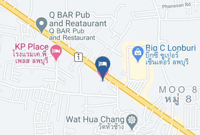 Mueang Lopburi District - Hop Inn Lop Buri Maps