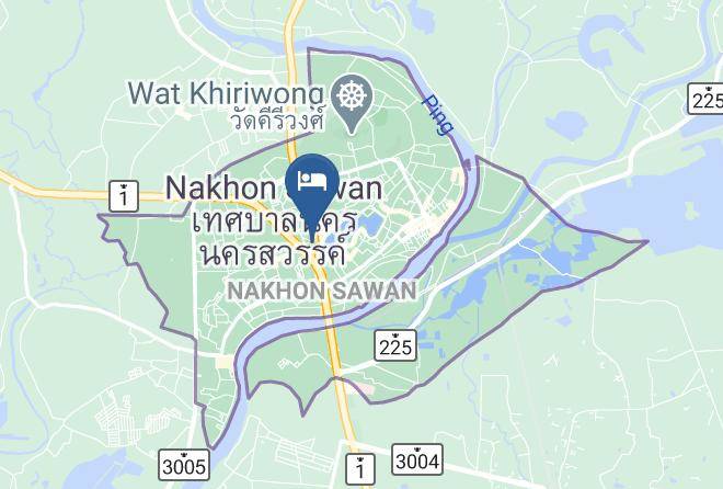 Amphoe Mueang Nakhon Sawan - Hop Inn Nakhon Sawan Maps