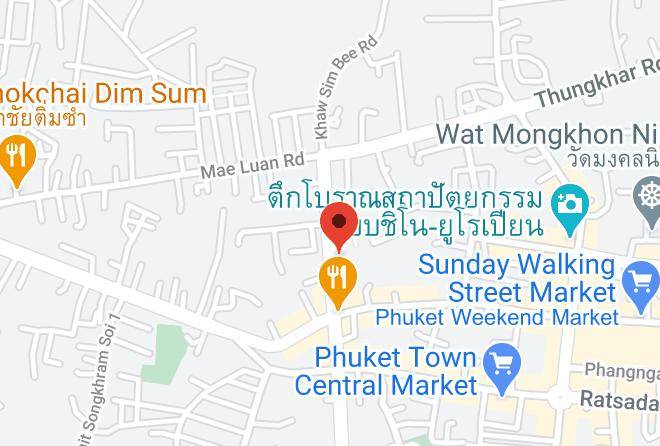 Amphoe Mueang Phuket - Hop Inn Phuket Old Town Maps