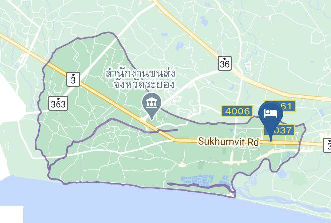 Amphoe Mueang Rayong - Hop Inn Rayong Sukhumvit Road Maps