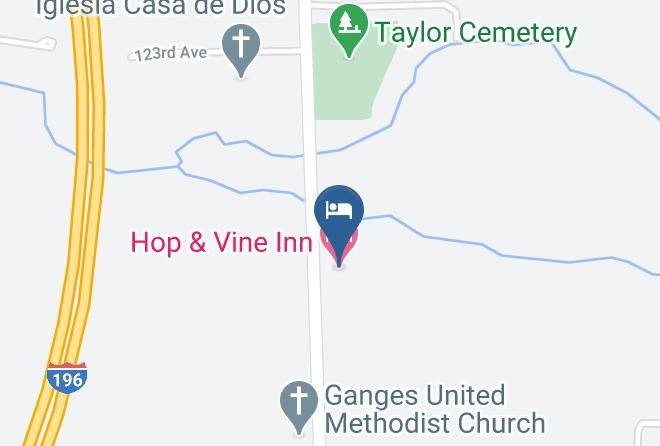 Hop & Vine Inn Map