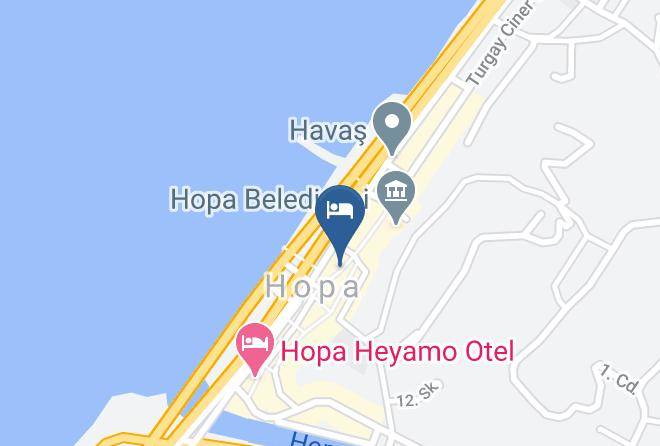 Hopa - Hopa Beyaz Saray Hotel Maps