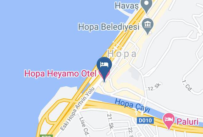 Hopa - Hopa Heyamo Otel Maps