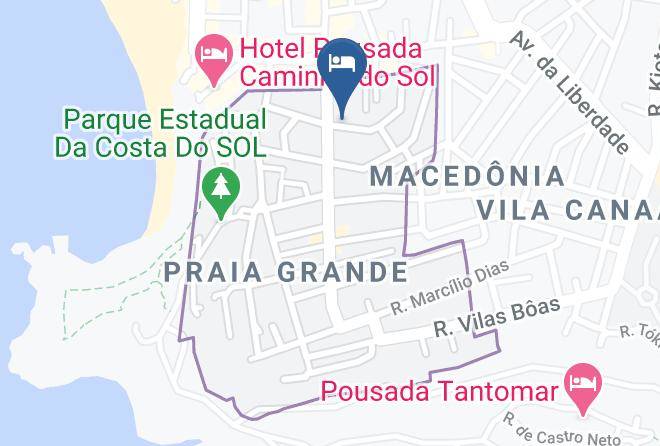 Arraial Do Cabo - Hope Pousada Maps