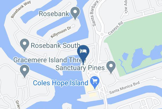 Gold Coast - Hope Island Resort Maps