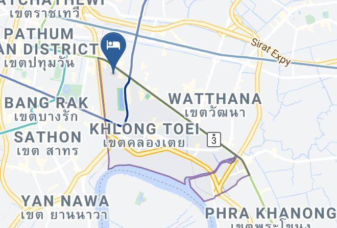 Khlong Toei District - Hope Land Hotel Sukhumvit 8 Maps