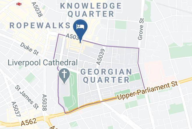 Liverpool - Hope Street Hotel Maps