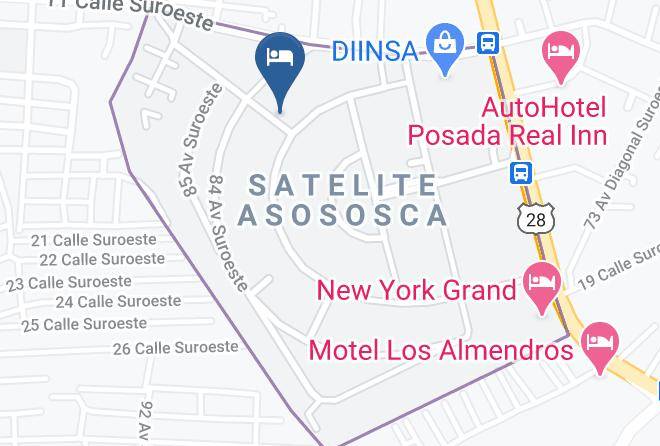 Ciudad Sandino - Hope Tours Hotel Maps