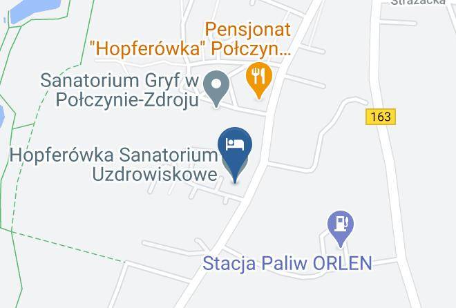 Swidwinnty - Hopferowka Sanatorium Uzdrowiskowe Maps