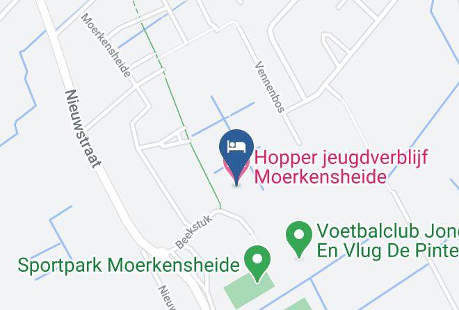 East Flanders - Hopper Jeugdverblijf Moerkensheide Maps