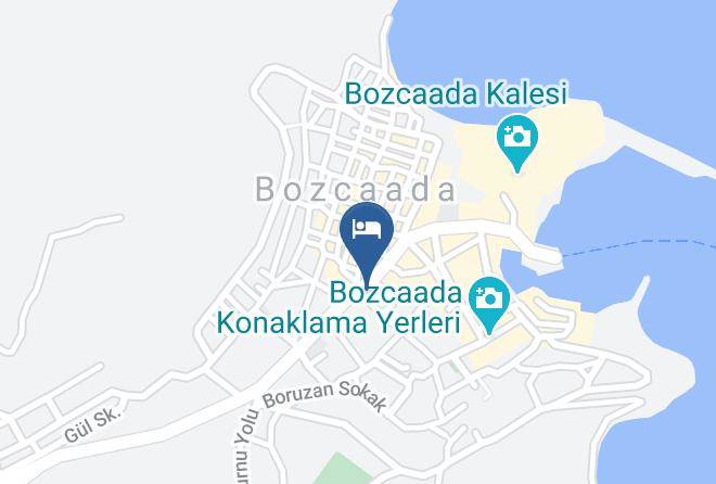 Bozcaada - Hora Konuk Evi Maps