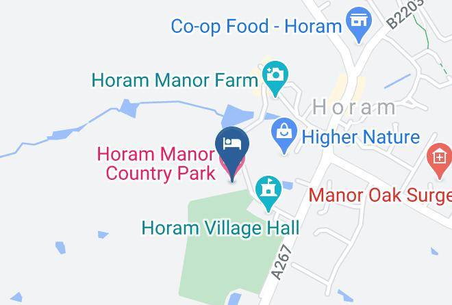 Horam Manor Country Park Map
