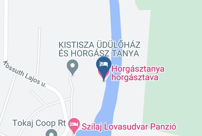Tiszaladany - Horgasztanya Horgasztava Maps
