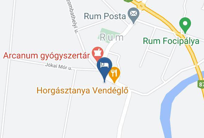 Rum - Horgasztanya Panzio Maps