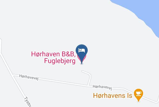 Fuglebjerg - Horhaven B&b Fuglebjerg Maps