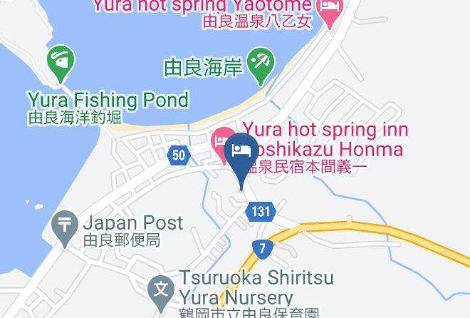 Tsuruoka City - Hori Ryokan Maps