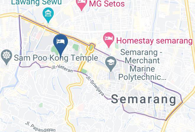 Kota Semarang - Horison In Alaska Semarang Maps