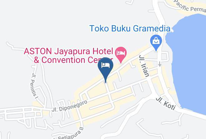 Kota Jayapura - Horison Jayapura Maps