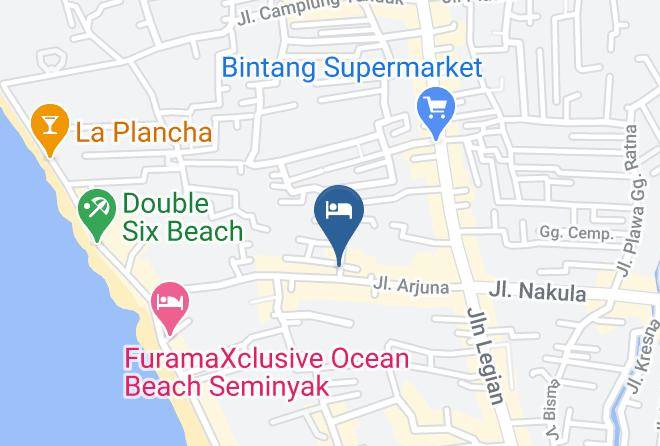 Badung Regency - Horison Seminyak Maps