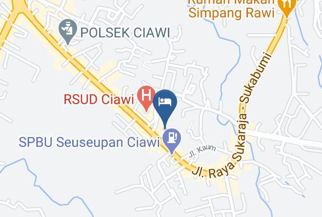 Bogor Regency - Horison Ultima Bhuvana Hotel Maps