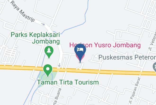 Jombang Regency - Horison Yusro Jombang Maps