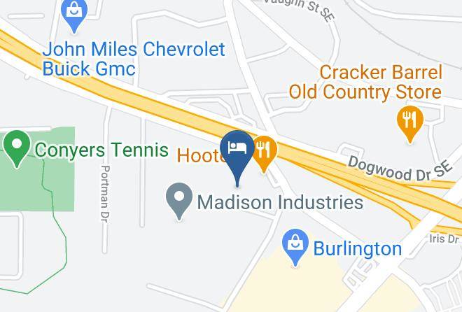Rockdale - Horizon Extended Stay Conyers Maps