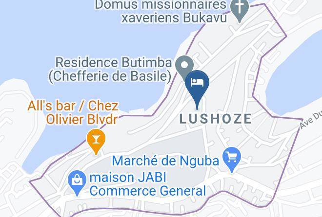 Bukavu - Horizon Hotel Maps