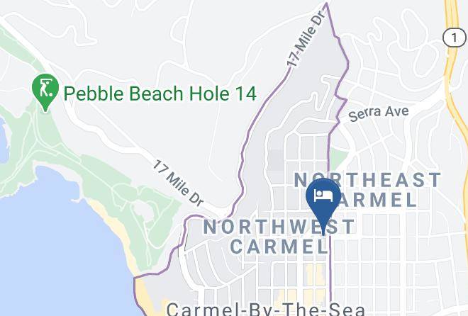 Monterey - Horizon Inn & Ocean View Lodge Maps