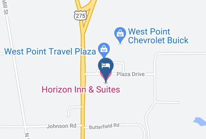 Horizon Inn & Suites Map
