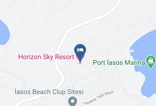 Milas - Horizon Sky Resort Maps