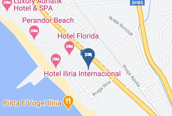 Durres - Horizont Hotel Maps