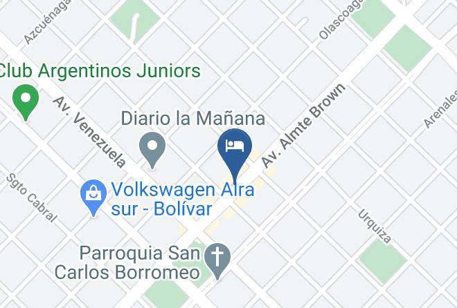 Bolivar - Horizonte Hotel Maps
