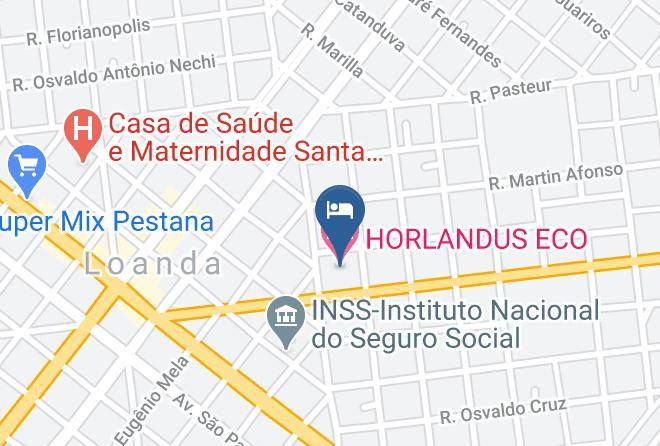 Horlandus Eco Hotel Map