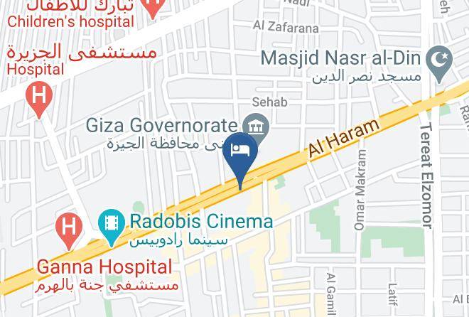 Giza - Hormoheb Hotel Maps