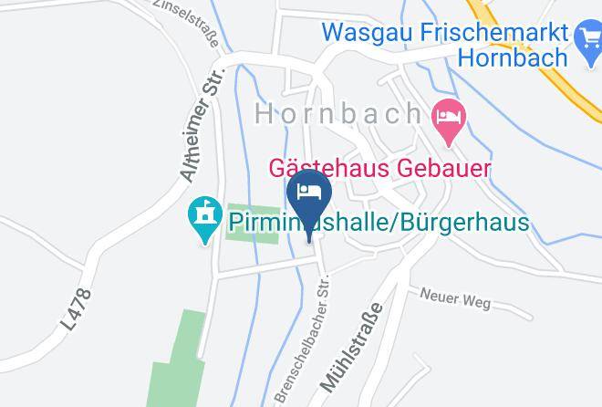 Sudwestpfalz - Hornbacher Vogelhaus Maps