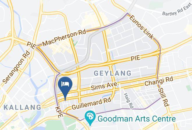 Geylang - Hornbill Hotel Maps