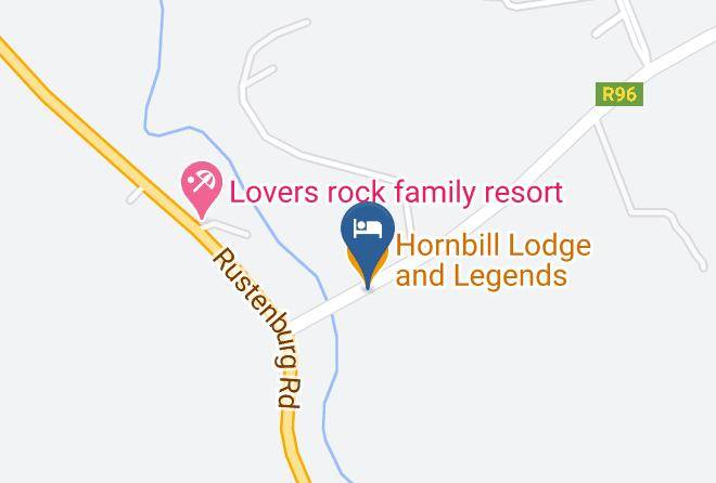 West Rand - Hornbill Lodge And Legends Restaurant Maps