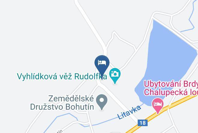 Pribram - Hornicky Penzion Bohutin Maps