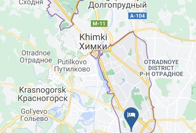 Moscow - Horoshov Hotel Maps