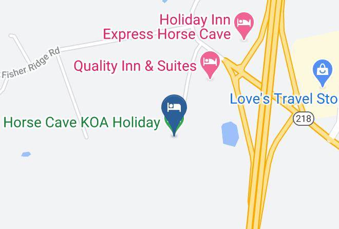 Hart - Horse Cave Koa Holiday Maps