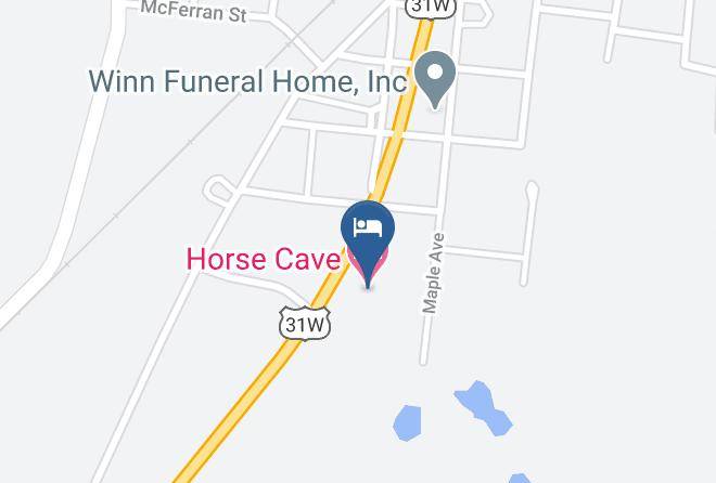 Hart - Horse Cave Motel Maps