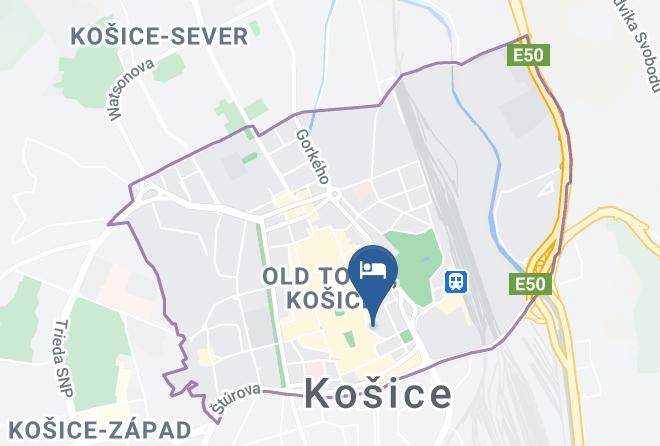 Kosice - Horse Inn Maps