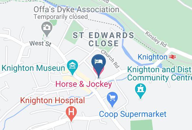 Powys - Horse & Jockey Maps