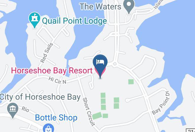 Llano - Horseshoe Bay Resort Maps