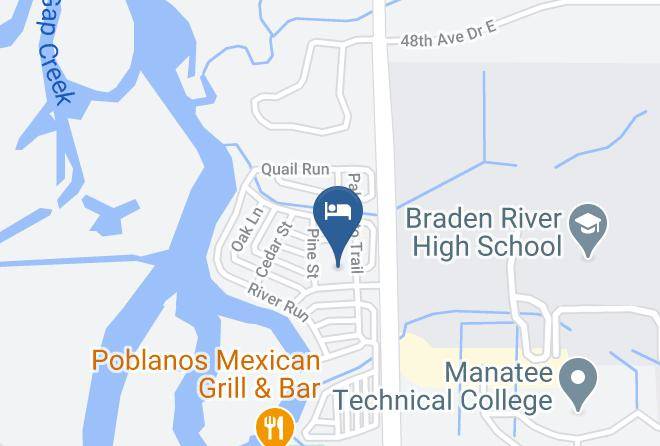 Manatee - Horseshoe Cove Rv Resort Maps