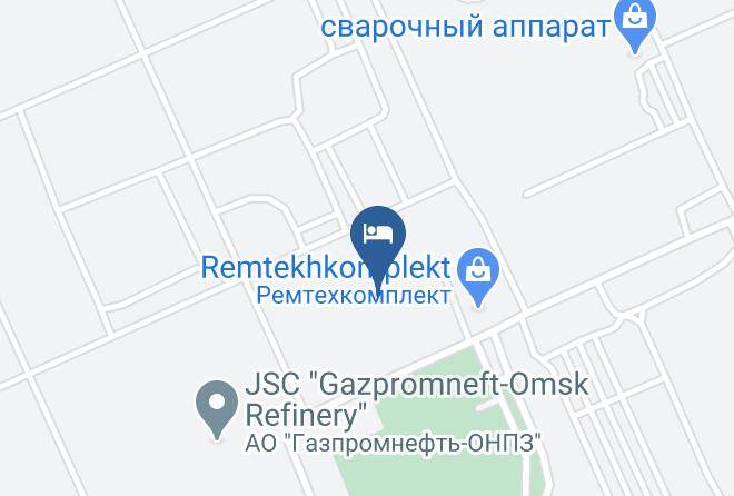 Omsk - Horseshoe Hotel On Prospect Gubkin Maps
