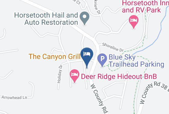 Larimer - Horsetooth Hideaway B & B Maps