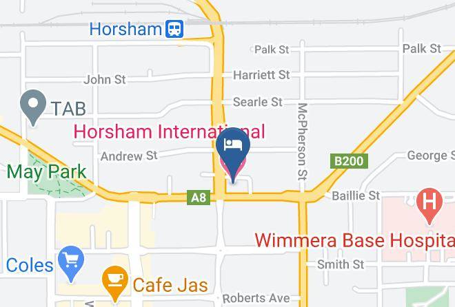 Horsham - Horsham International Hotel Maps